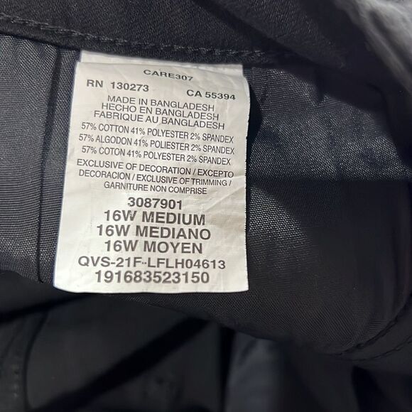 Lee Plus Regular Fit Bootcut Mid Rise Black Jeans NWT size 16W - Picture 11 of 13